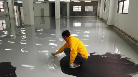 沁阳防腐防静电地坪,防腐防静电自流平地坪